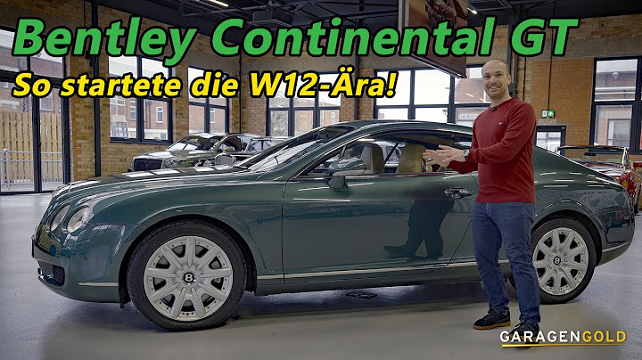 Bentley Continental GT W12: Was kann das britische Zwölfzylinder-Coupé? Rückwärtsgang | Garagengold