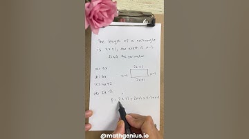 Finding perimeter of this rectangle - can you solve this? | Learn maths with me