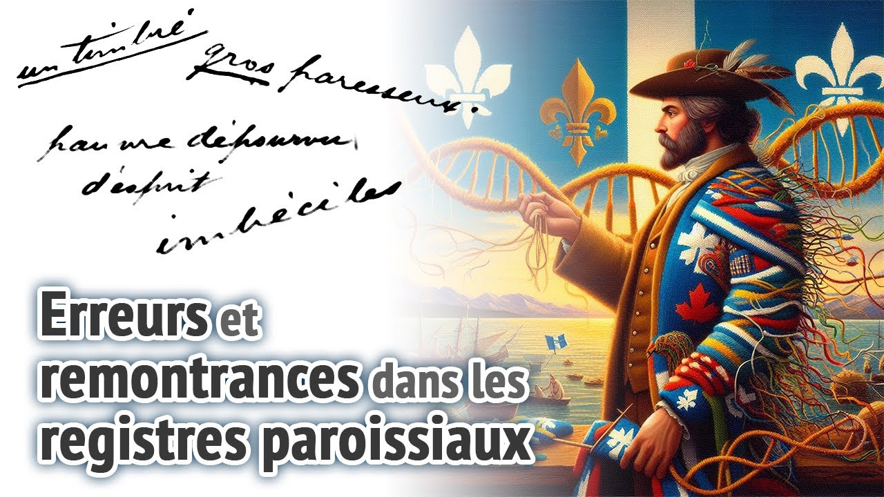 Erreurs et remontrances dans les registres paroissiaux