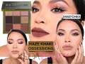 Huda Beauty Haze KHAKI Obsessions Eyeshadow Palette | Tutorial | Review | Swatches