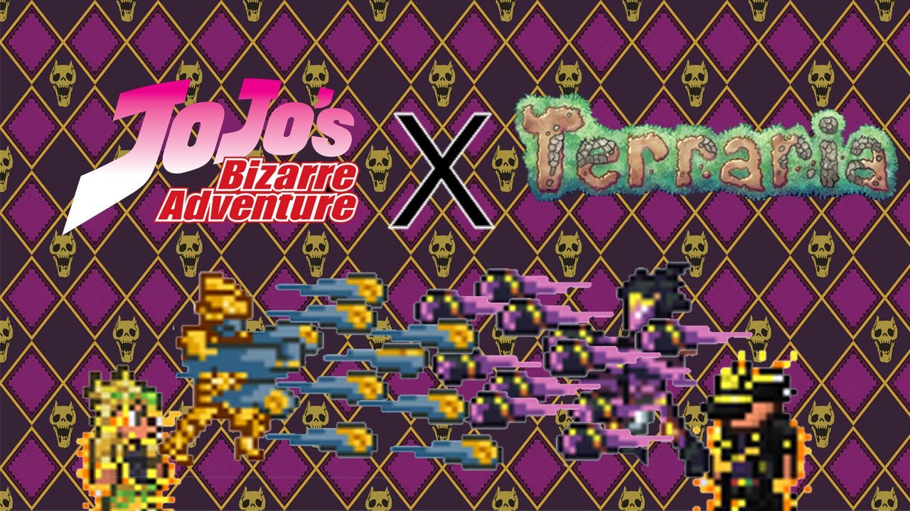 Jojostands terraria. Террария Джоджо. Террария Jojo Stands. Террария Джоджо мод. Джо Джо стенд террария.