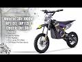 MotoTec 36V 1000W Electric Dirt Bike Review ⚡ HP112E Purple | Best Budget E Dirt Bike for Kids