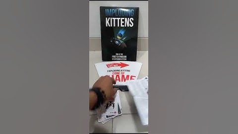 Imploding Kittens (Expansion of Exploding Kittens) Board Game