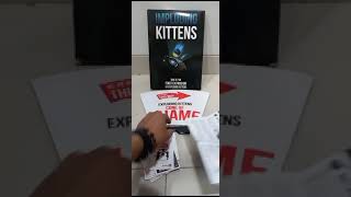 Imploding Kittens (Expansion of Exploding Kittens) Board Game