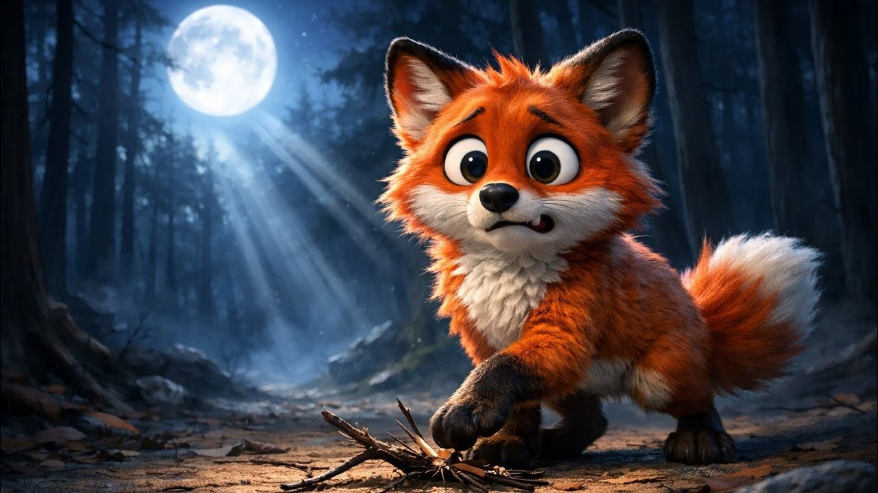 Animal Story - The Fox Who Stepped on the Twig 🦊 | 