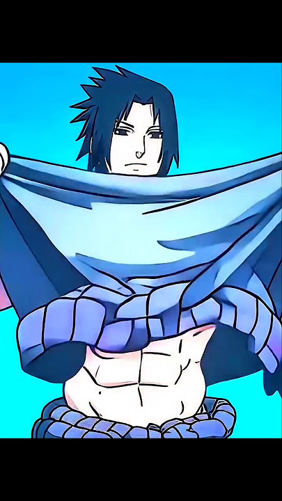 Sasuke Uchiha has a six pack abs 🔥🔥 #sasuke #naruto #narutoshippuden #gojo #onepiece #shortsfeed