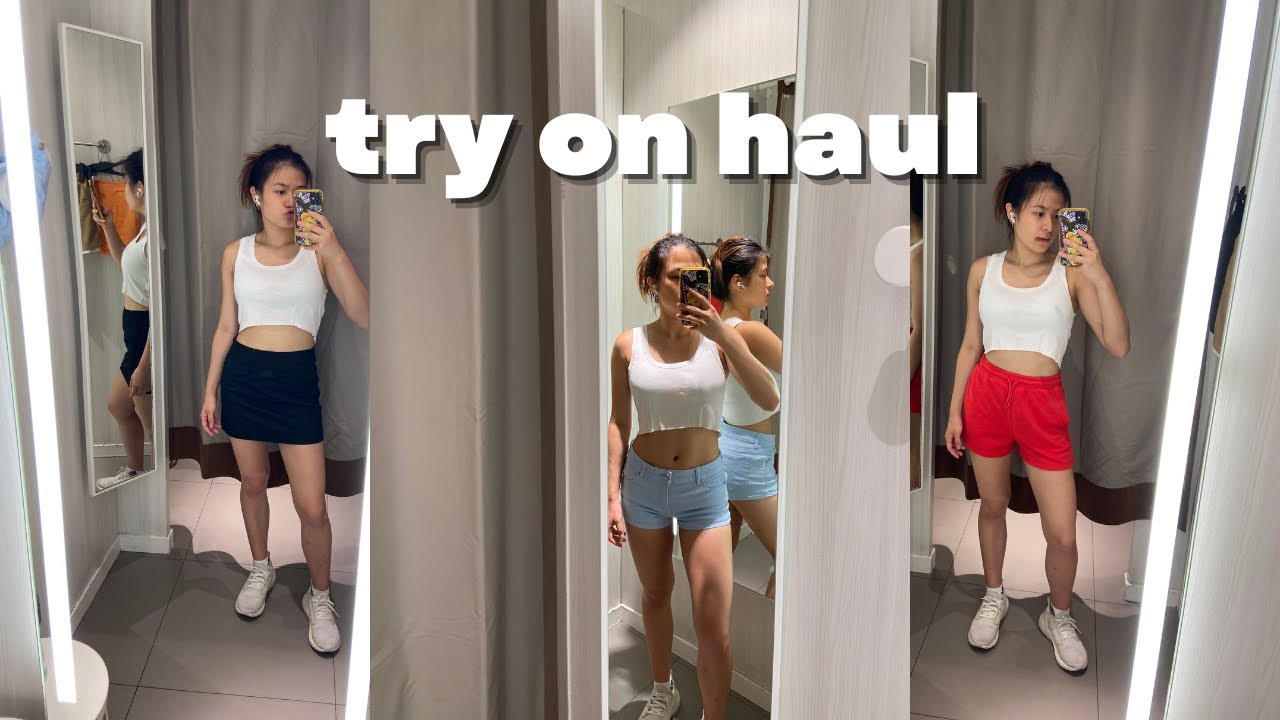 Fashion Frenzy: H&M Fitting Room Try-On Haul - YouTube