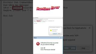 Compile Time Error vs Runtime Error: Quick Explanation! #compiletimeerror #runtimeerror #codingtips
