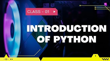 Introduction of  Python Programming | Class- 01 By Visualpath