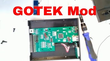 GOTEK Floppy Emulator OLED Mod and FlashFloppy Firmware Test | Pentium 4 RETRO PC