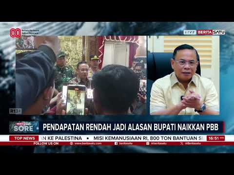 PBB Naik di Pati, Bupati Sudewo Ungkap Pendapatan Rendah #Beritasatu