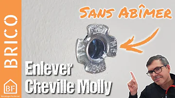 Comment enlever des chevilles dans le mur ?