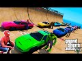 Человек паук Капитан Америка! Superhero Cars Сhallenge on ramps GTA V MODS