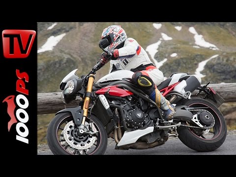 Triumph Speed Triple R Test  in den Alpen 2016 | High Bike Testcenter Paznaun Triumph Speed Triple R Test  in den Alpen 2016 | High Bike Testcenter Paznaun