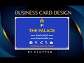 business card design with flutter 2026 | flutter tutorial bangla 2026