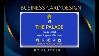 business card design with flutter 2026 | flutter tutorial bangla 2026