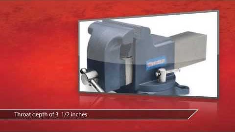 Mechanics Bench Vise with 6 Inch Jaw - Westward Product Review Video