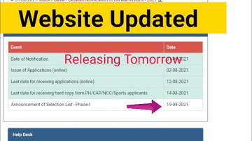 IIIT Basara latest news : Tomorrow IIIT Basara 2021 Results| IIIT Selection List release on 19/08