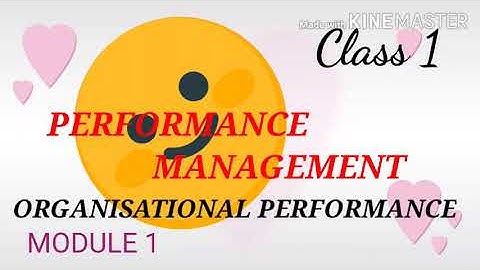 PERFORMANCE MANAGEMENT #CLASS1 #CALICUT UNIVERSITY #BBA