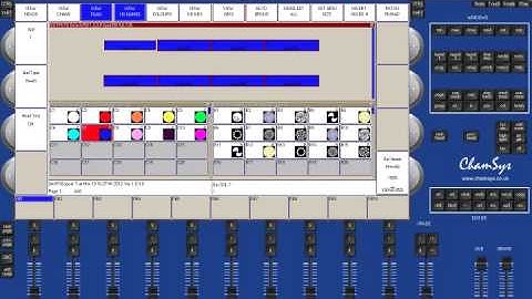 MagicQ Groups and Palettes Tutorial