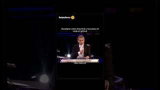 Developer when they find a nice piece ofcode on github