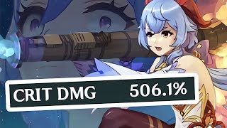 Ganyu, But 500% Crit Damage