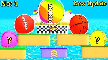 Blob Merge 3D | (unknown yellow,red, lock) 2048 ball in blob merge 3d cool video games new update#20
