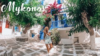 Getting lost in Mykonos town - Vlog 1