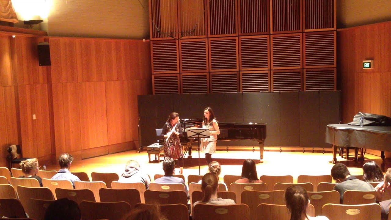 Flutist Emily Beynon masterclass excerpt  tips re 