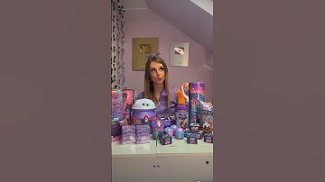 UNBOXING 100 *PURPLE ONLY* MYSTERY TOYS!!😱🔮☂️🦄💜 *WATCH NOW!!* #Shorts
