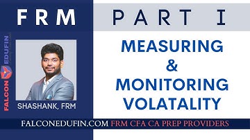 Measuring and Monitoring Volatility | FRM Part I | 2021