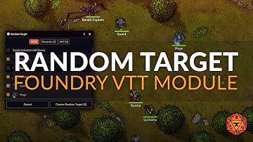 Random Target - Foundry VTT Module