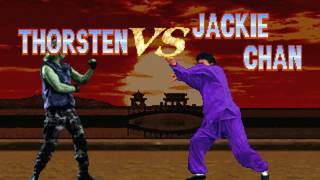 Jackie Chan in Fists of Fire (Kaneko 1995)  Attract Mode 60fps
