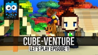 Cube-Venture Episode 1 : Cube World Alpha Let's Play!