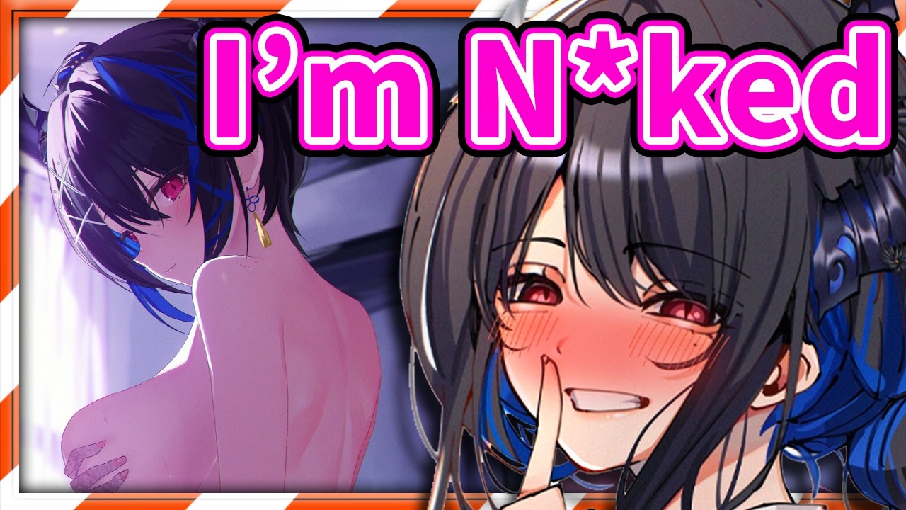 Nerissa is 𝐍*𝐊𝐄𝐃 While doing a Twitter Space 【Nerissa Ravencroft / HololiveEN】