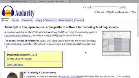 Audacity 1   Downloading android pad