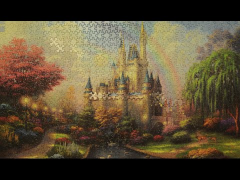 ºoºディズニー シンデレラ城 １０００ピース パズル Disney Cinderella Castle Jigsaw Puzzle 1000 Piece Youtube