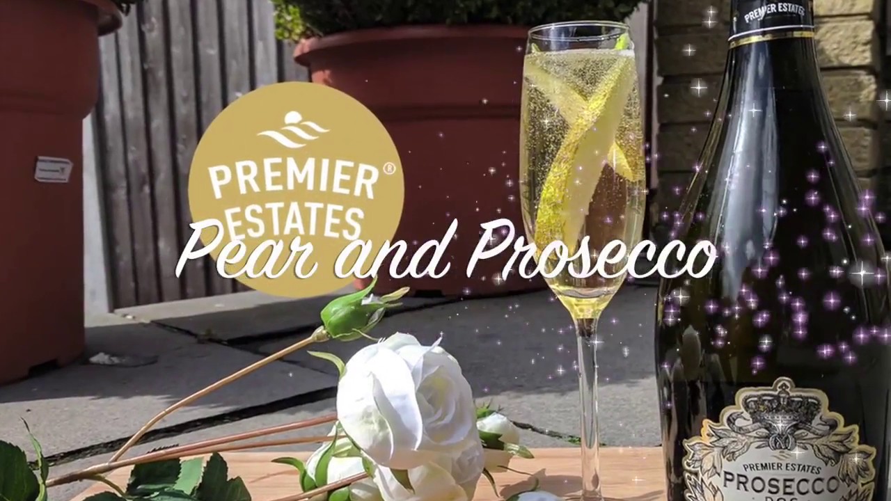 How to make a LOVELY Pear and Prosecco Cocktail