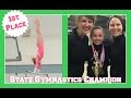 Level 7 State Gymnastics Champion | All-Around, Bars, Beam, Floor | Flippin' Katie