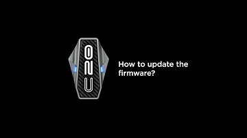 How to update the firmware