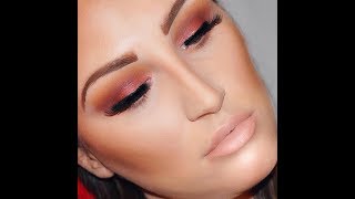 CRANBERRY SMOKEY EYE USING JACLYN HILL X MORPHE PALETTE