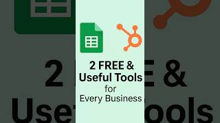 #Free Business tool to manage customer data #salesCrm #hubspot #googlesheet