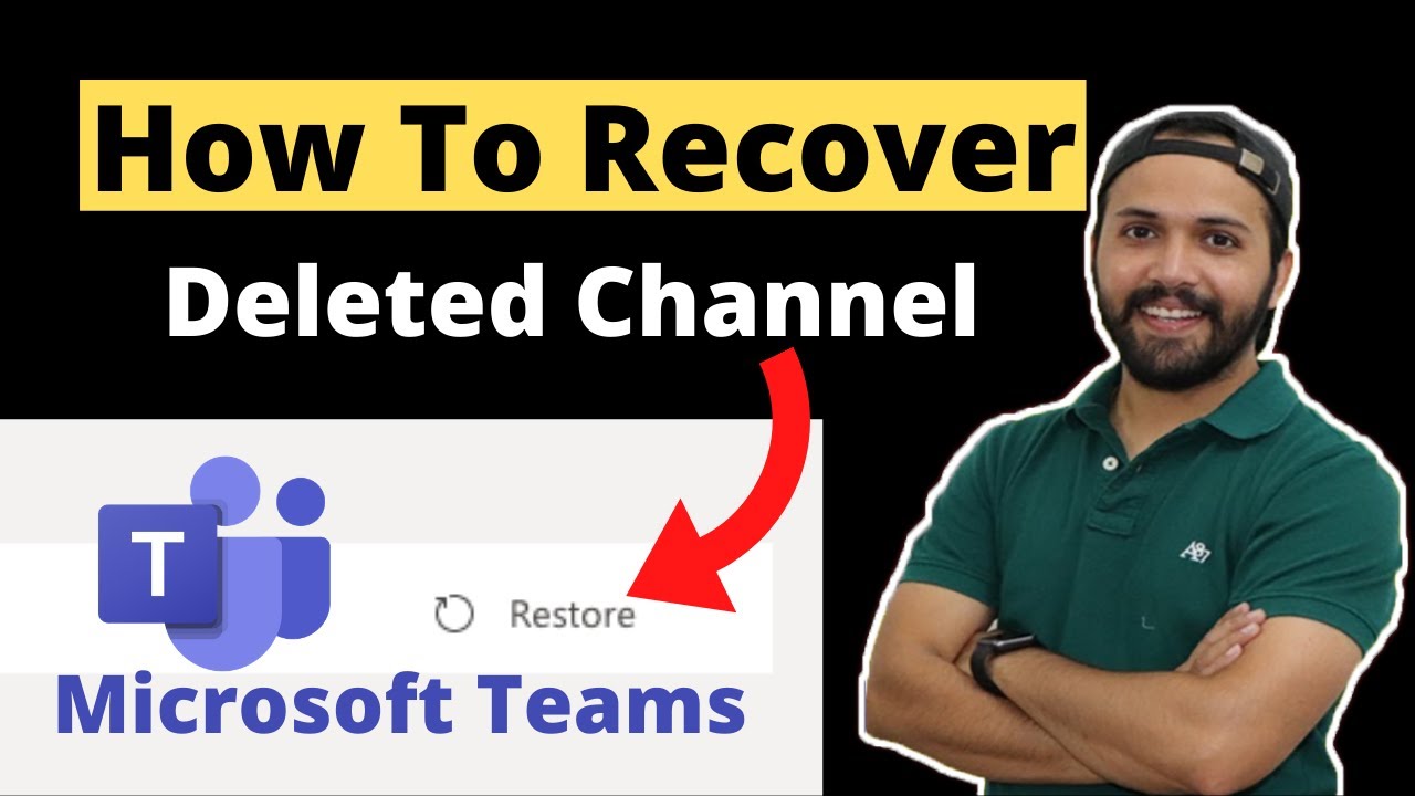 How To Restore Deleted Channel In Microsoft Teams Recover Class In 