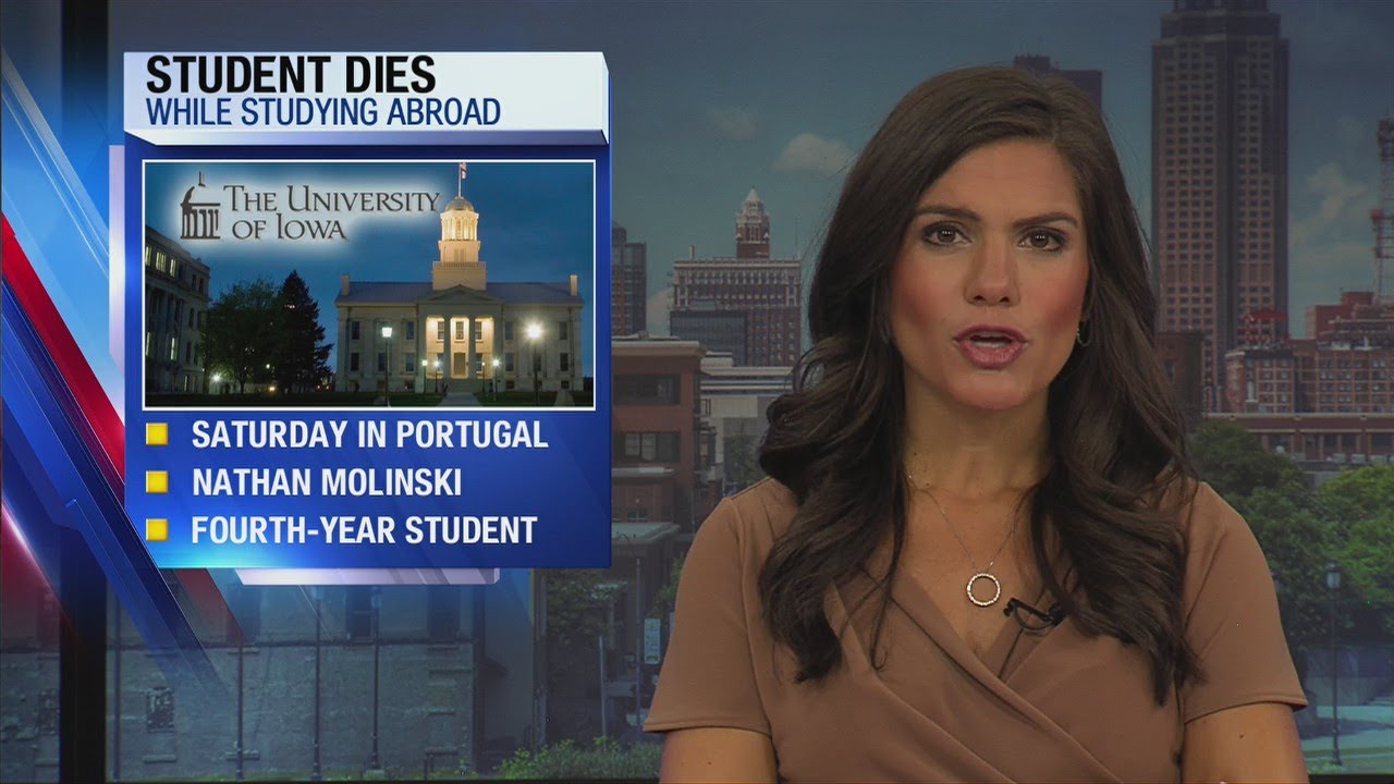 University of Iowa student dies YouTube