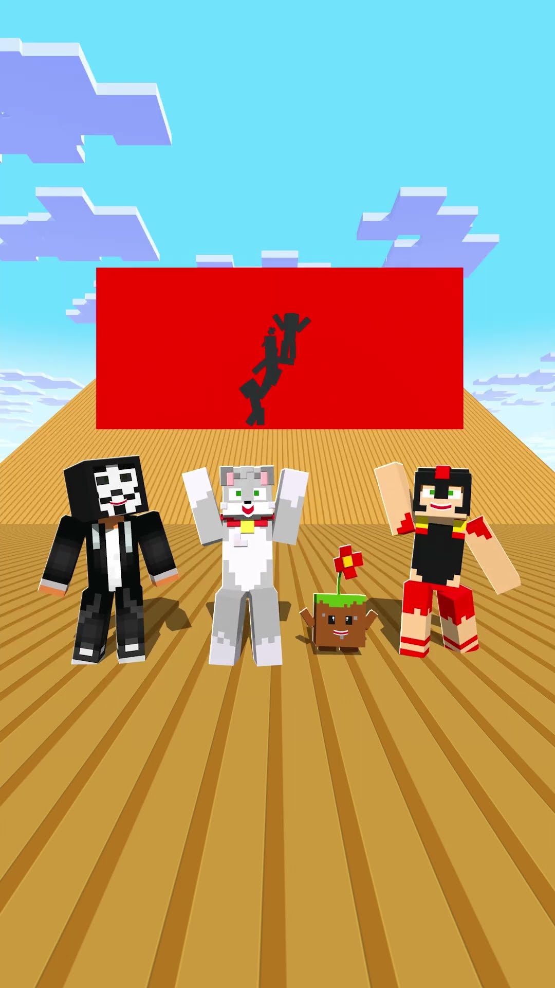 99% Impossible Shape CHALLENGE  #minecraft