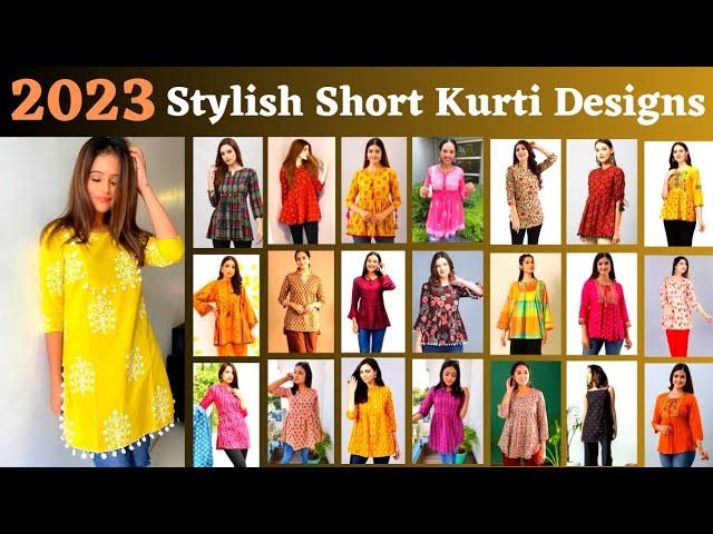 Best Short Kurti Design: ऑफिस के लिए इन शॉर्ट कुर्तियों को करें ट्राई,  मिलेगा मस्त कंफर्ट और डिजाइन | best short kurti design to give yourself a  traditional and stylish look | HerZindagi