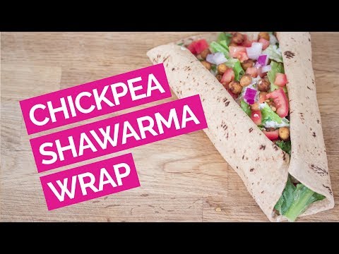 chickpea-shawarma-&-hummus-wrap-(vegetarian)