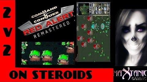 2 on 2 Command & Conquer Red alert Remastered INFORE ON STEROID!