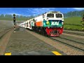 KA Bangunkarta Melintas Stasiun Ijo | Trainz Simulator Android