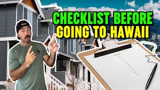 PCS To Hawaii - Checklist | Watch This Before Your PCS To Hawaii in 2023 | Moving To Hawaii